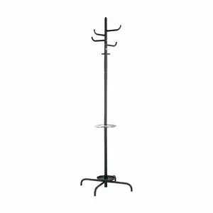 Clothes Hanger nowy styl ARIZONA Black - single-piece wardrobe hanger
