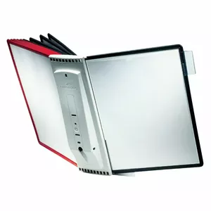 Sienas plaukta Durable Sherpa Wall 5 — 5 sarkani un 5 melni kabatas, 10 kabatu organizers
