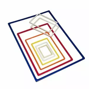 Brochure holder A4 OEM 200-10340 transparent design for desktop display