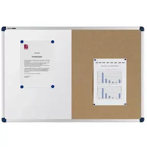 Combination board NOBO Classic cork and painted steel 900 x 600 mm