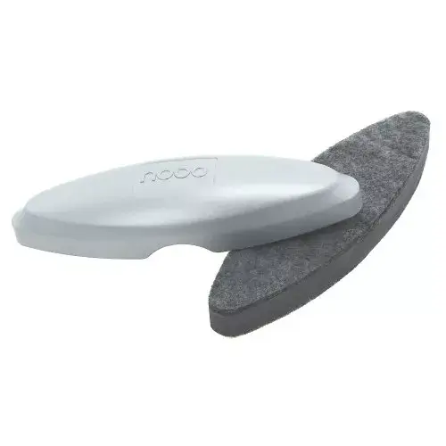 NOBO Diamond Glass Board Eraser — silver dry cloth eraser Photo 2