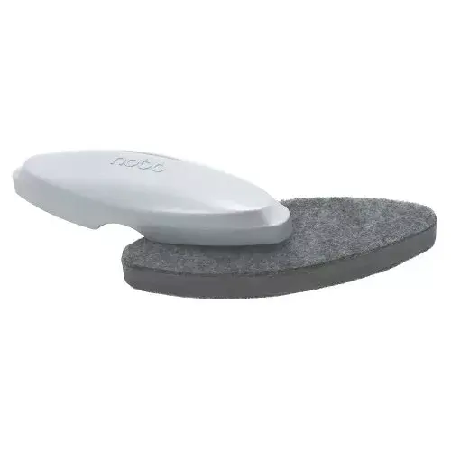 NOBO Diamond Glass Board Eraser — silver dry cloth eraser Photo 3