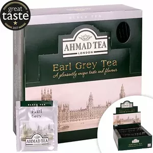 Tea Ahmad Earl Grey black tea — 100 tea bags × 2 g