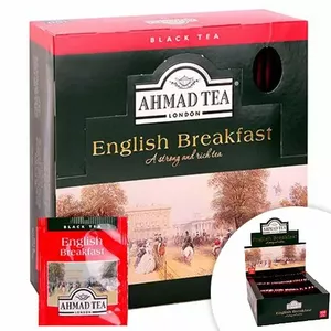Tea Ahmad English Breakfast black tea 100 bags x 2g