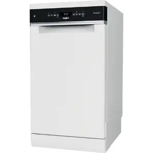Freestanding Dishwasher Whirlpool WSFO 3O34 PF Slimline 45 cm 10 Place Settings 8 Programs 44 dB White