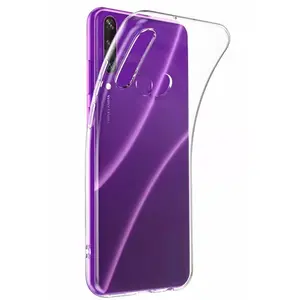 Прозрачный силиконовый чехол Evelatus для Huawei Y6P, 1.5 мм TPU