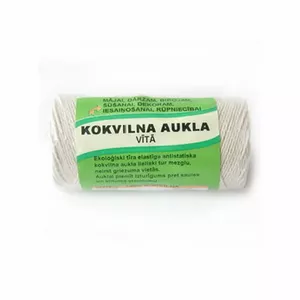 Tangente kokvilnas vītā virve Ø 1.5 mm, 100 m — universāla lietošanas aukla