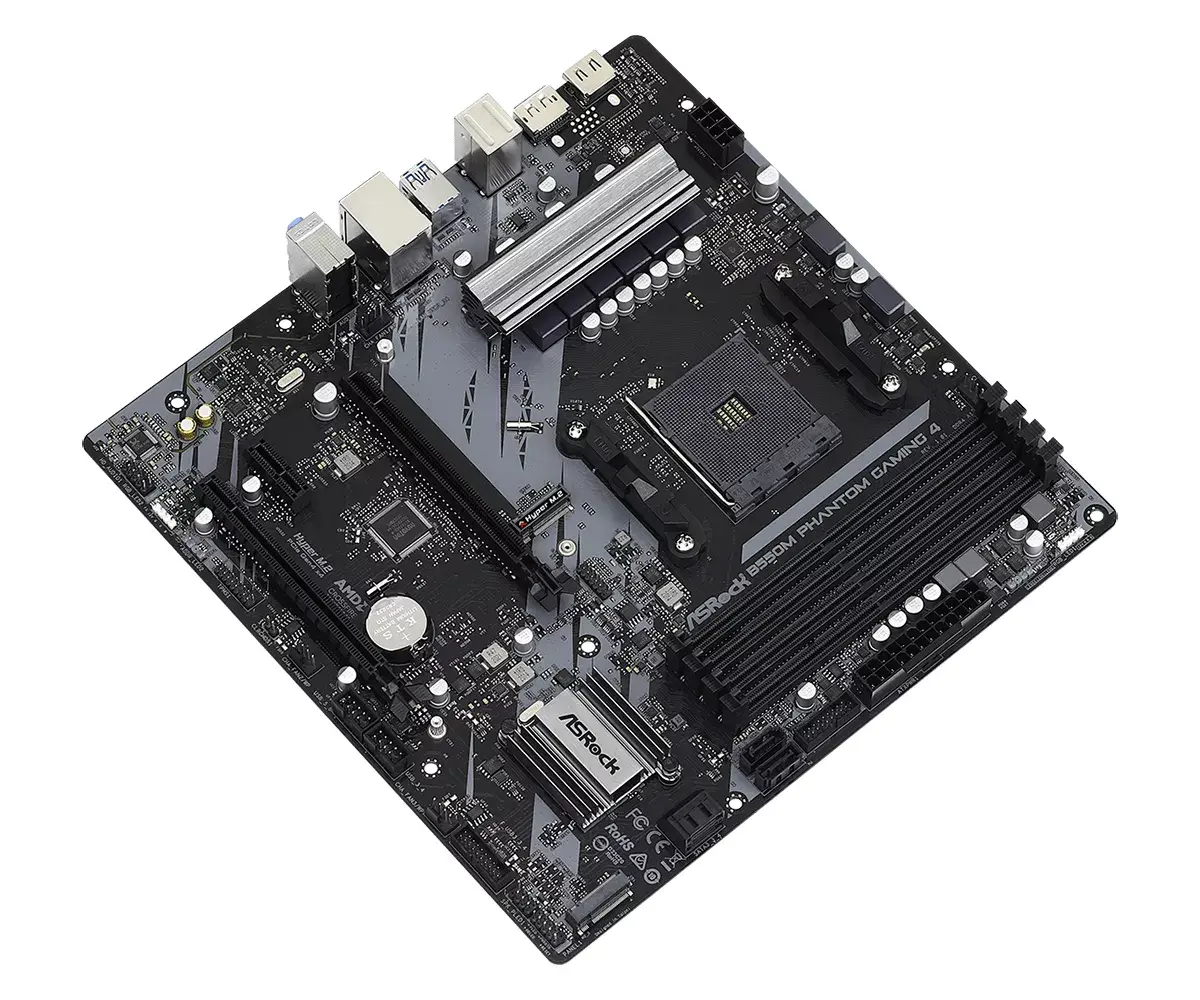 Pamatplate Asrock B550M Phantom Gaming 4, 90-MXBE90-A0UAYZ Photo 3
