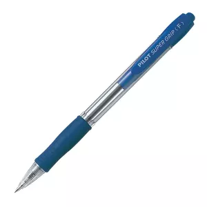 Lodīšu pildspalva PILOT SUPER GRIP 1.0mm zila tinte