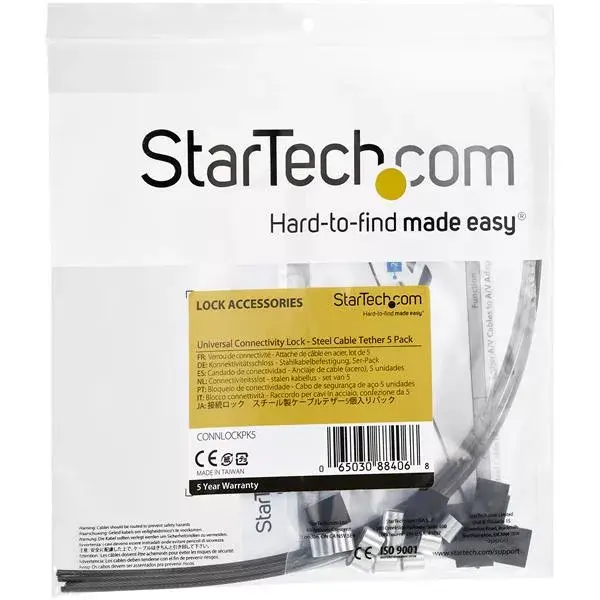Cable tether StarTech.com CONNLOCKPK5 Photo 6