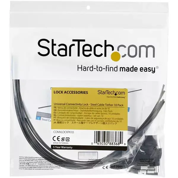 Cable tether StarTech.com CONNLOCKPK10 Photo 6