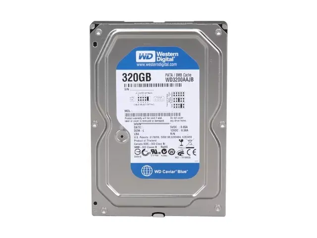 Cietais disks Western Digital 320GB 3
