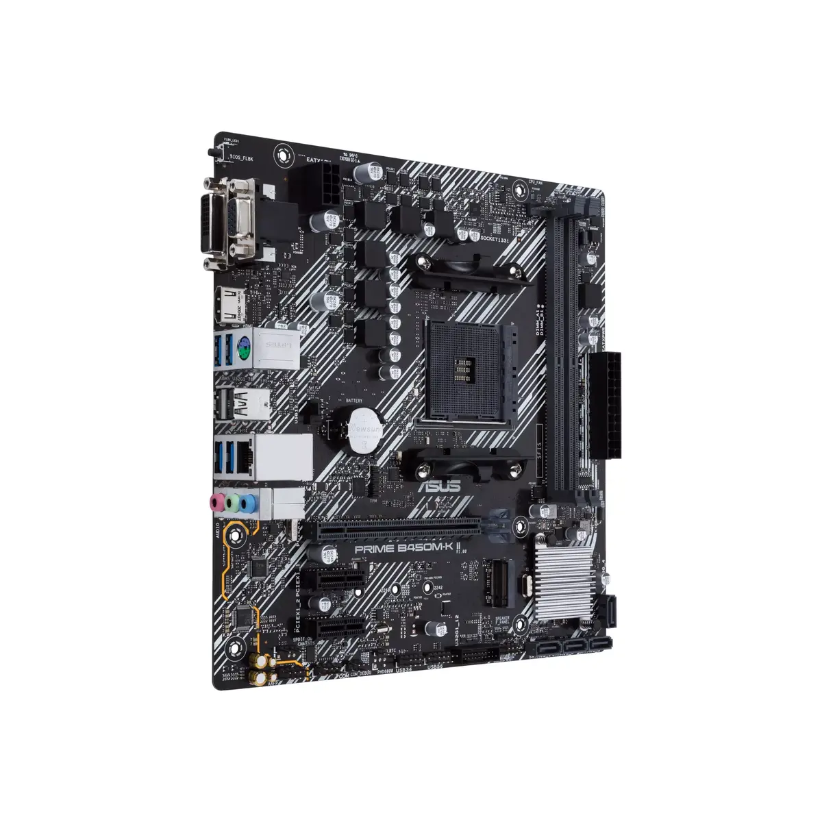 Материнская плата ASUS Prime B450M-K II, 90MB1600-M0EAY0 Photo 2