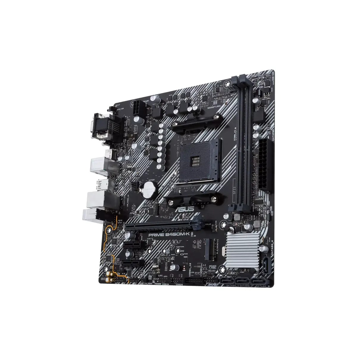 Материнская плата ASUS Prime B450M-K II, 90MB1600-M0EAY0 Photo 3