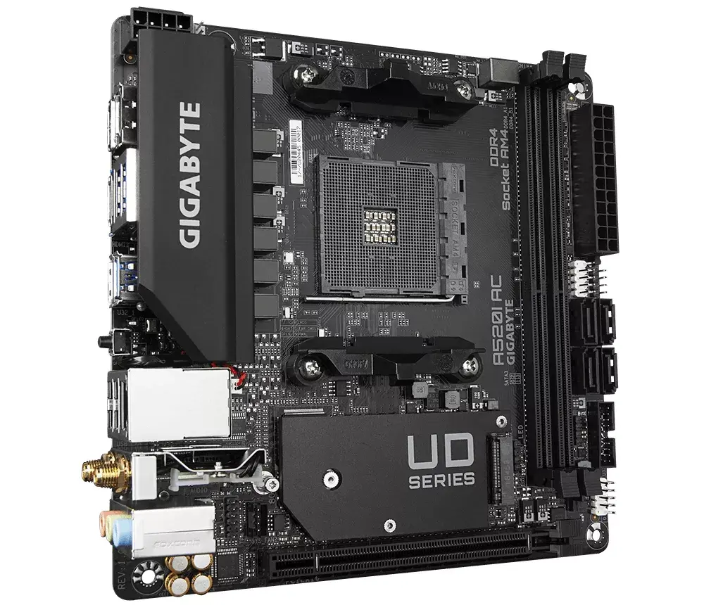 Pamatplate GIGABYTE A520I AC, A520 Photo 3