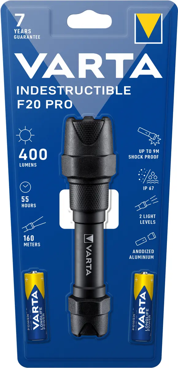 Ручной фонарь Varta Indestructible F20 Pro Photo 6