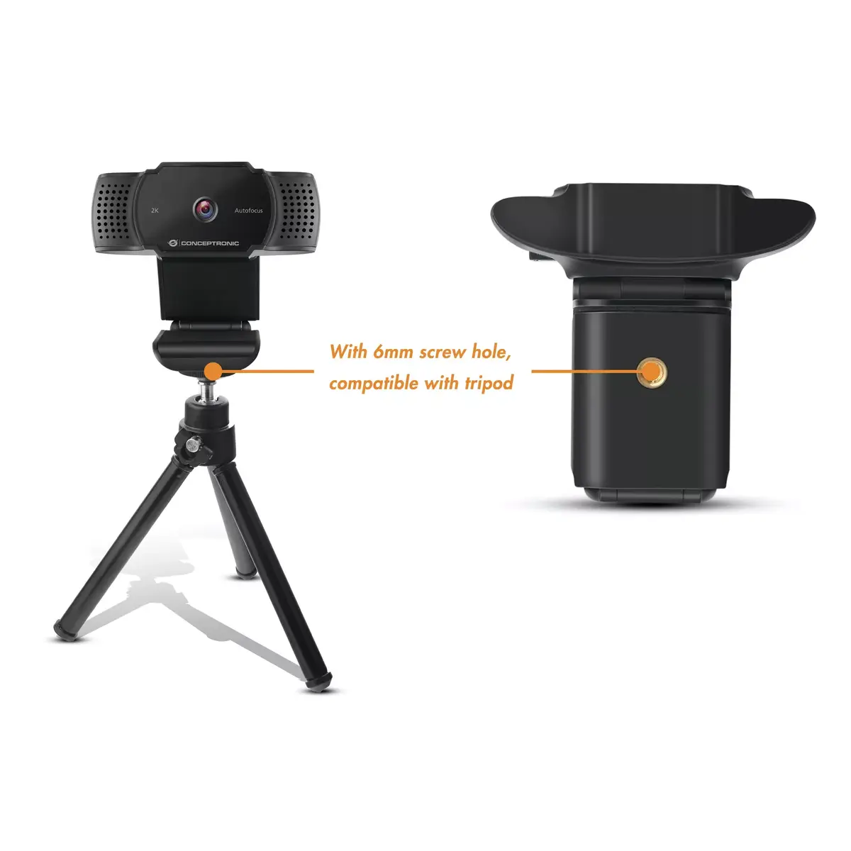Webkamera Conceptronic AMDIS 2K Super HD Autofocus Photo 2