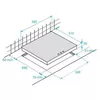 Beko HIC64401 hob HIC64401 Photo 2