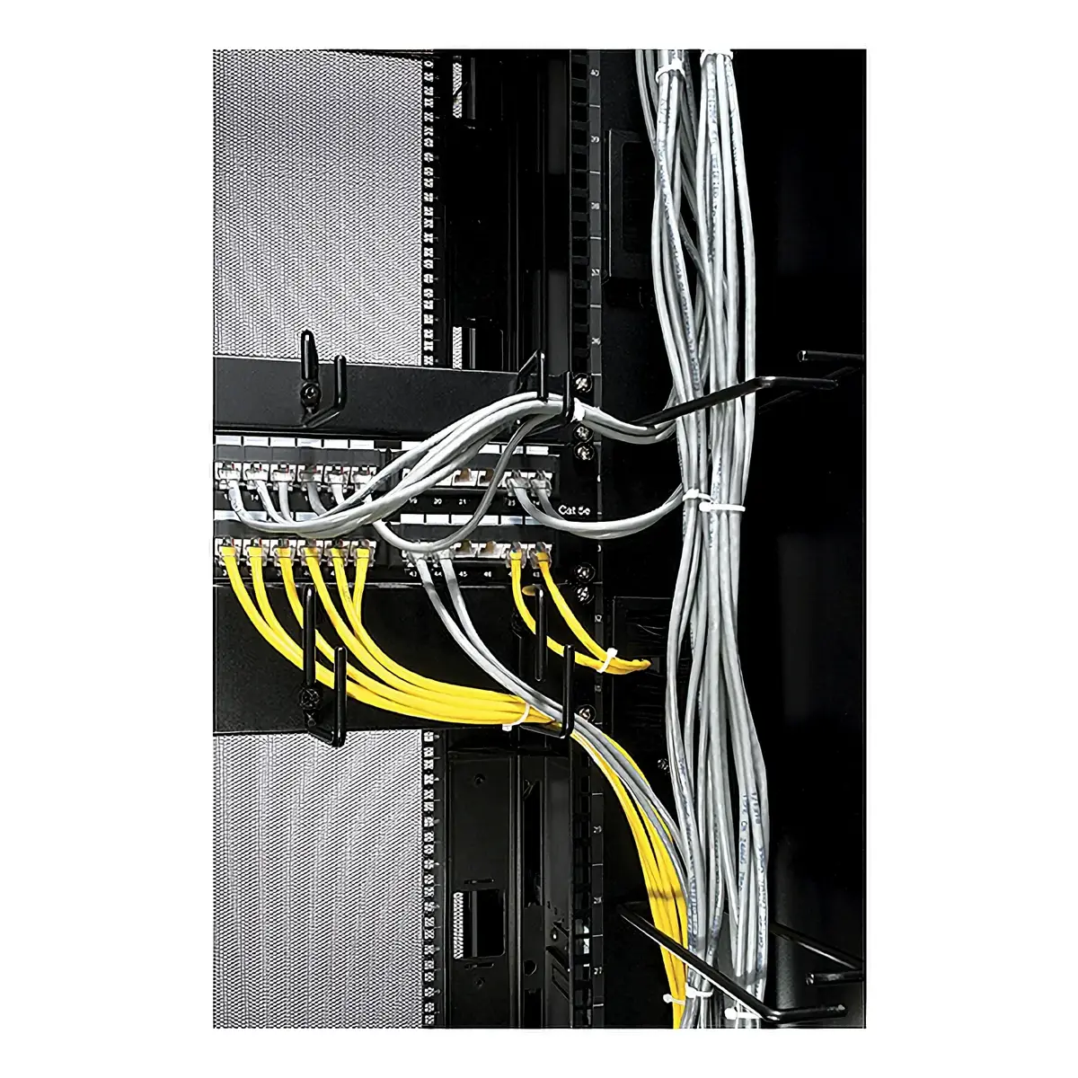 APC NetShelter Vertical Cable Manager Rings AR7707 Photo 4