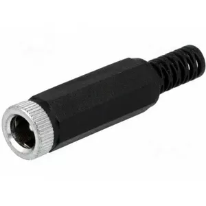 DC strāvas spraudnis kontaktligzda 5.5×2.1 mm vīriešu taisns – EB1155725510