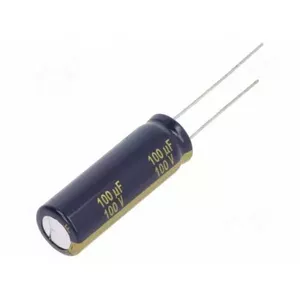 Elektrolītiskais kondensators Panasonic EEUFC2A101L 100 µF 100 VDC