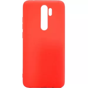 Soft Touch Silicone Case Evelatus for Xiaomi Redmi 9 — Red