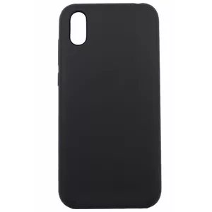 Protective soft-touch TPU case Evelatus for Huawei Y5 2019 — Black