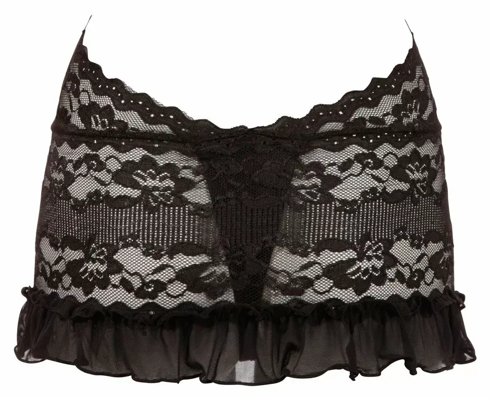 Платье cottelli collection 27503411041 — Кружевное халтер-платье Photo 6