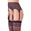 Zeķu josta Mandy Mystery L/XL melna Photo 3