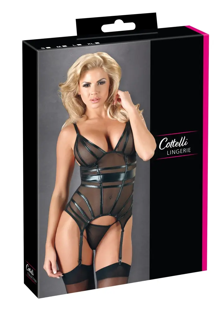 Zeķu turētāja kamzole Cottelli Collection S