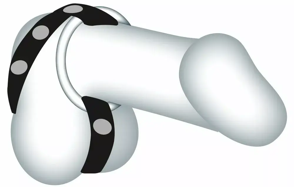 Кожаная полоска Sextreme 05108070000 — регулируемая PU сiksна Photo 3