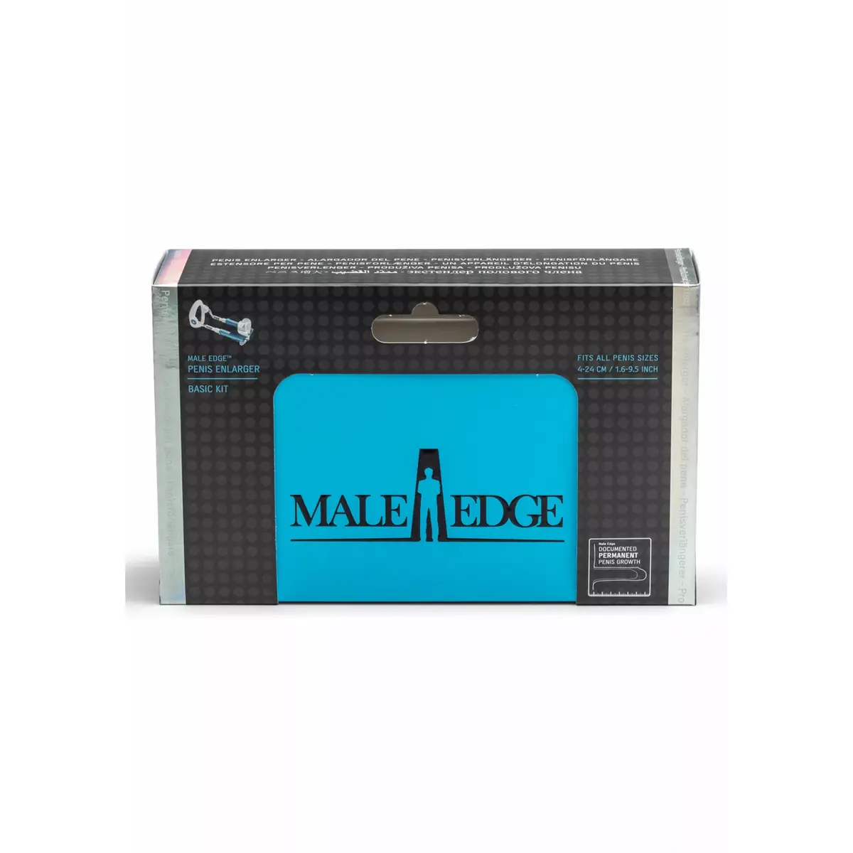 Экстендер для пениса MaleEdge Basic Blue White Photo 2