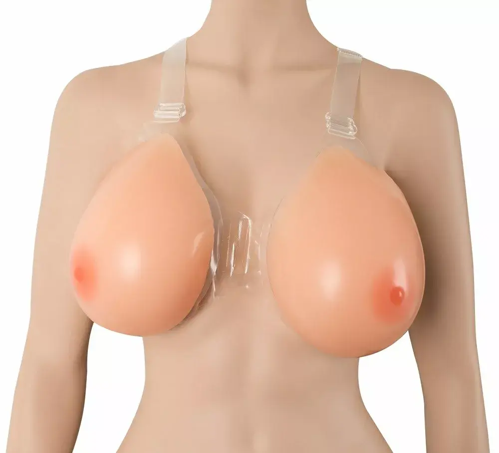 Силиконовые грудные протезы с лямками Cottelli Collection 24607505001 Photo 6