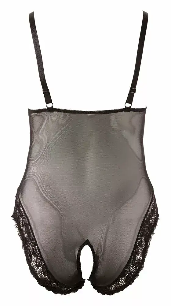 Cottelli Collection Crotchless Body 3XL Black Photo 5