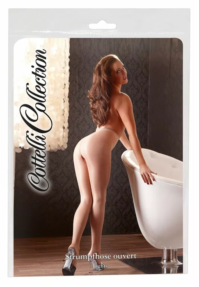 Cottelli Collection atvērtas staras zeķubikses M