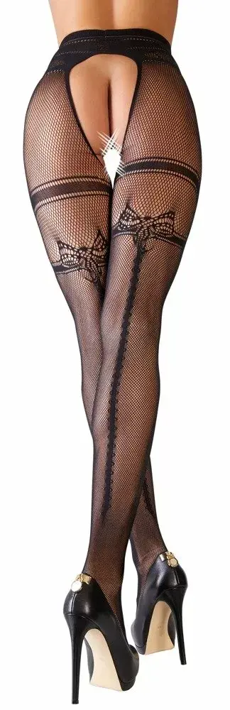 Колготки с разрезом cottelli collection 25102511131 Photo 2