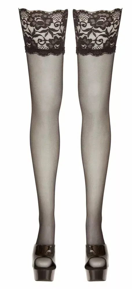Чулки-держатели cottelli collection 25205911631 Photo 4