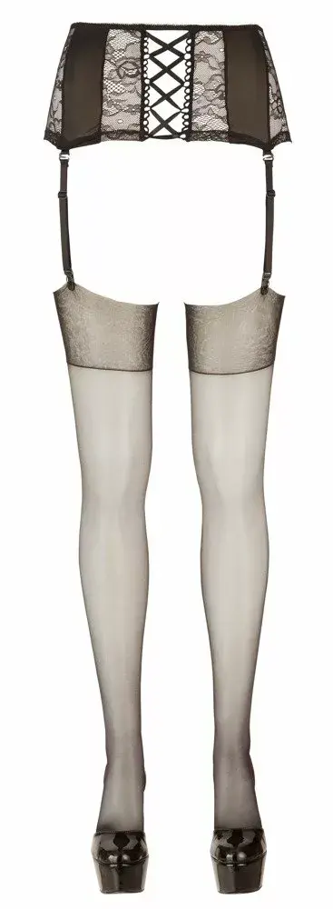 Чулки до бедра cottelli collection 25402581601 Photo 4
