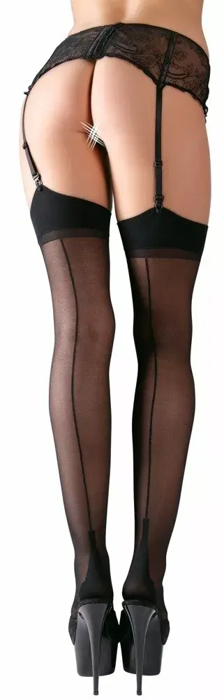 Чулки до бедра cottelli collection 25403121611 Photo 2