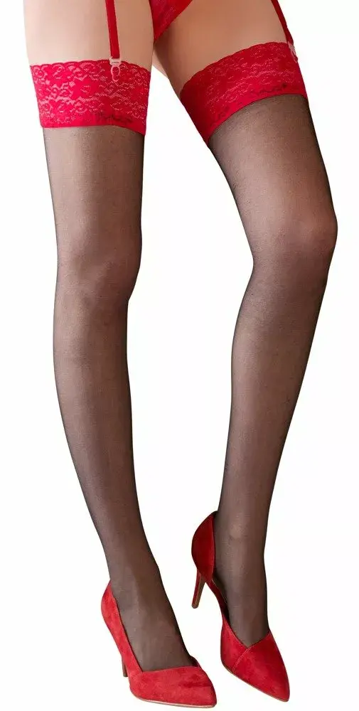 Чулки до бедра Cottelli Collection 25403551671 Photo 2