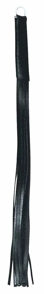 Leather flogger ZADO 45 cm — multi-tail Photo 2