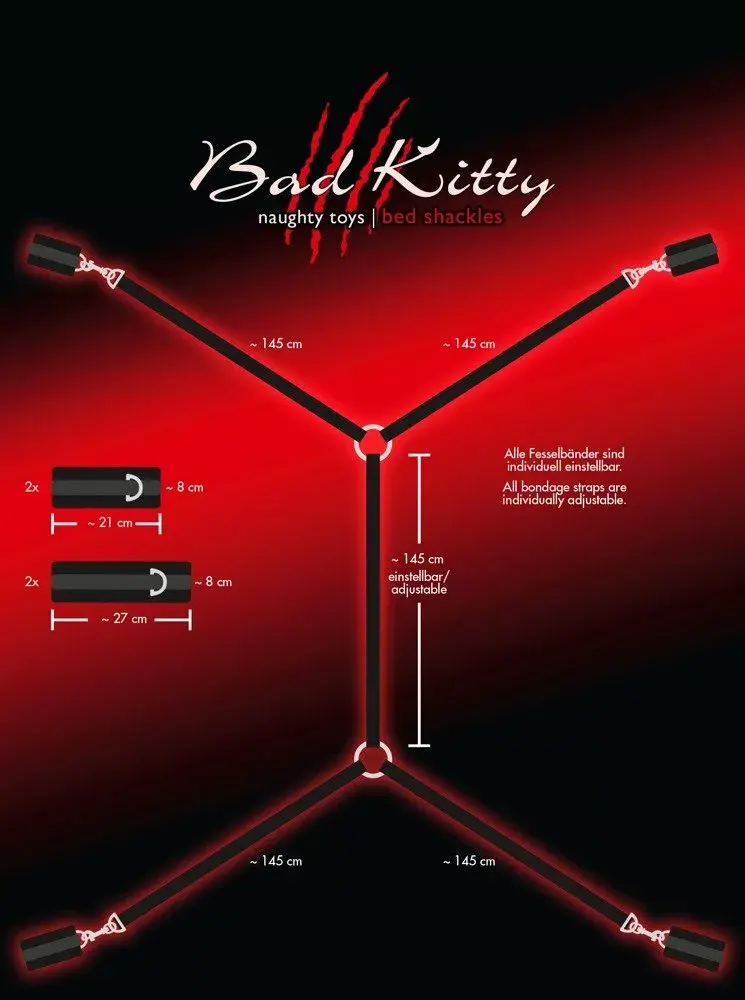 Bad Kitty BK Bed Shackles 5 предметов 05167160000 Photo 6