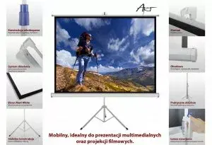 Projection screen ART ER T100 4:3 Photo 10