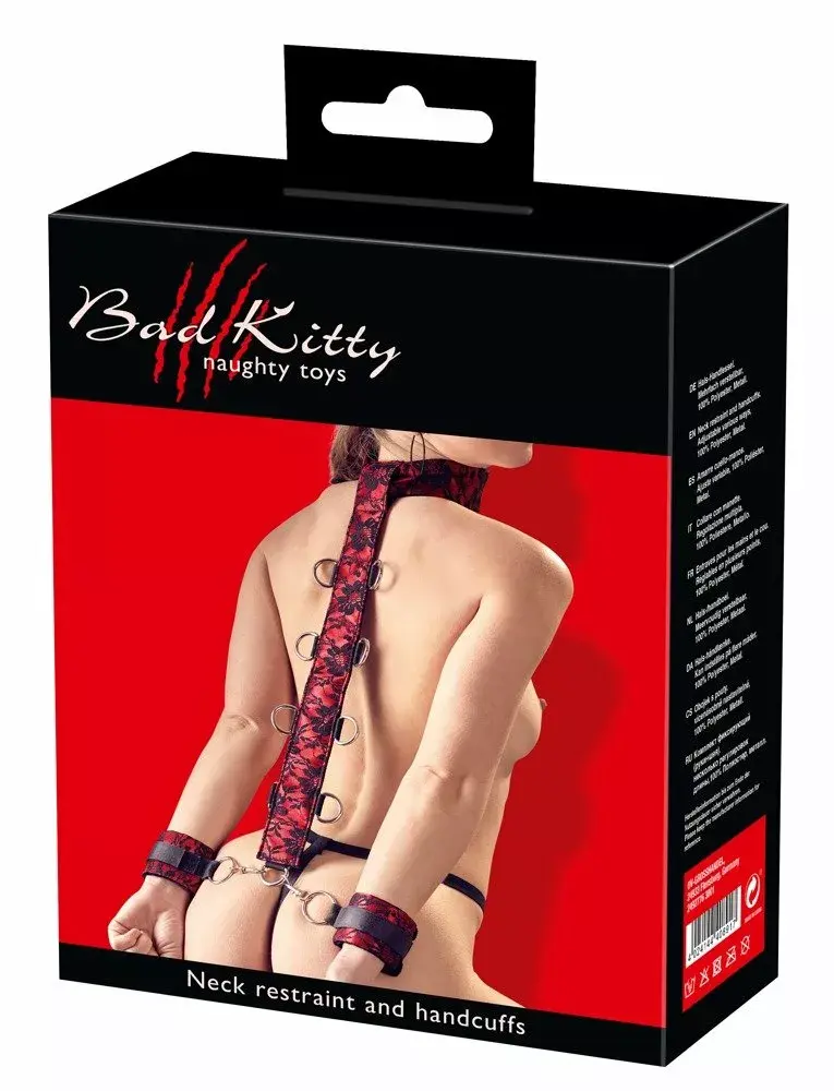 Набор ошейник с наручниками bad kitty 24927763001 Photo 6