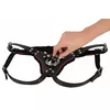 Страп-он ZADO Leather String S-L Black Photo 4
