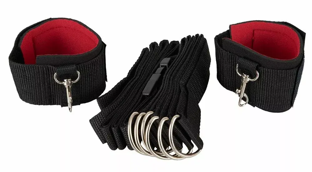 Наручники для кровати you2toys Fabric Black — регулируемый 5 м набор Photo 2