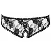 Трусики cottelli collection Crotchles — черные L Photo 4