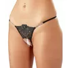 Стринги с кристаллами Cottelli Collection, размер M/L Photo 2