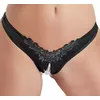 Стринги cottelli collection G-String Pearls Black, размер M Photo 2