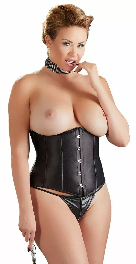 Underbust корсет cottelli collection 2XL чёрный Photo 3